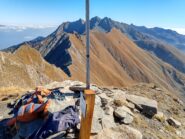 dalla Punta del Pelvo sempre bel colpo d'occhio verso l'Orsiera