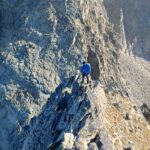 Crestina sotto Punta dei Camosci