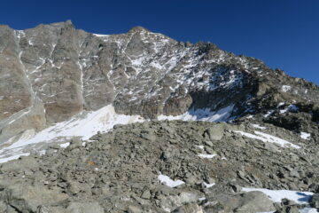 sulla destra la cresta