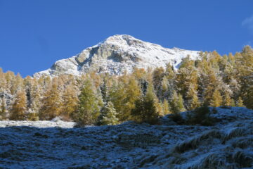 sopra l'alpe di Viou tutto bianco