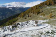 sotto l'alpe di Viou fine neve