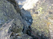 La variante finale in fessura sulla Madre di Dio