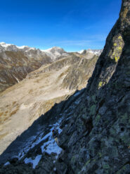 Passaggi su neve dura poco prima della fine