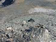 la salita per la cresta est vista dopo il tratto di sfasciumi