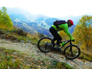 All'inizio del sentiero dei ripetitori
