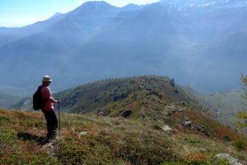 Scendendo sulla panoramica dorsale