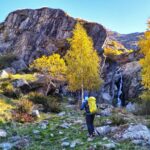 Verso l'attraversamento dei piccoli torrenti