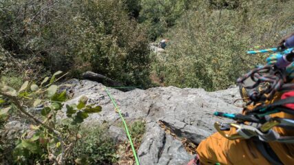 Tiro di collegamento, erboso