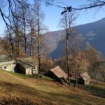 Lungo il sentiero di rientro,