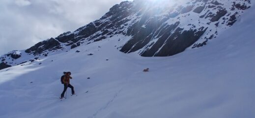 Matte e Aron nella powder...