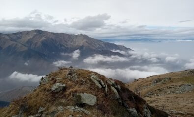 dalla Gardiola vista sul versante Val Pesio