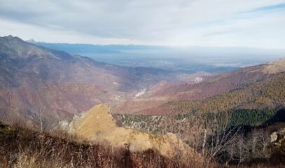 dalla cima vista sulla Valle Pesio