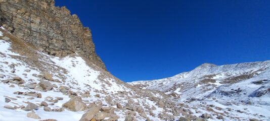 Punta Violetta, salendo al colle del Nivolet