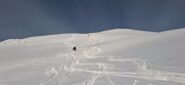 Ottima neve sotto la cima