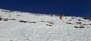 In basso su expo sud neve simil primaverile niente male