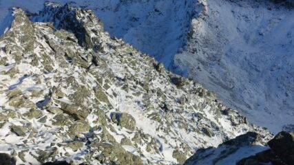 Condizione itinerario per la cima
