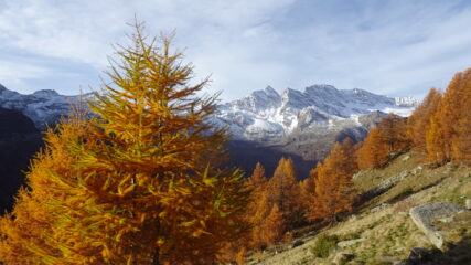 salendo verso la ca bianca 