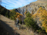 in prossimità del Colle Neraissa 2015 m.