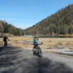 costeggiando il Lac de l'Orceyrette