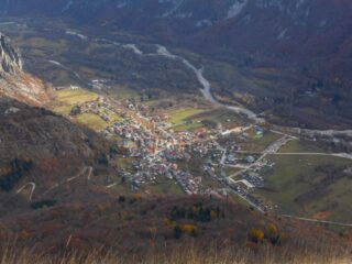 Veduta aerea di Valdieri