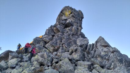  Il dentino aggirato sulla sx.