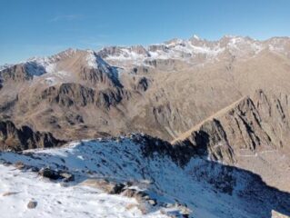 la cresta e condizioni zona Corborant