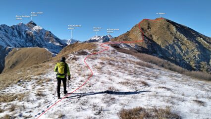  Salita alla q. 2336m.