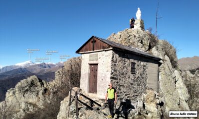  Arriviamo alla Chiesetta di Rocca Sella.