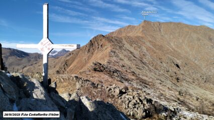  Croce a P.ta di Costafiorita 1760m