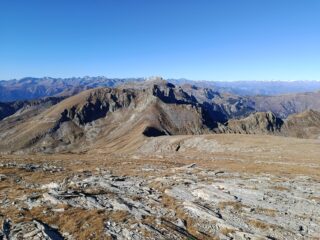 Punta Marguareis con al centro il Vallone delle Capre 