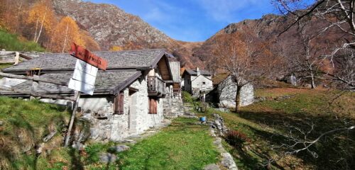 Alpe La Motta con sullo sfondo la Colma