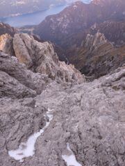 Vista della lingua dall'uscita
