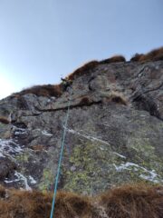 Boomer in catena a Salto della Quaglia M4