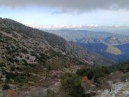 La Cresta SE dal sentiero che riporta a Villatella 