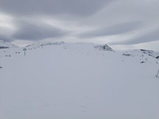 Salita verso la Cima Durand dalla Costa della Turra 