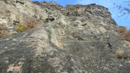 le pareti rocciose