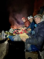 Bivacco in cengia dopo L11