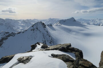 prima cima con vista su Chateau Blanc e Rutor