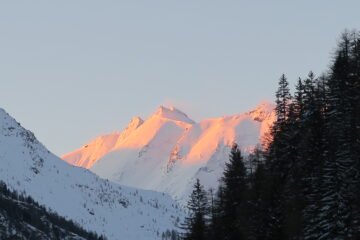 primo sole sulla Grande Sassiere