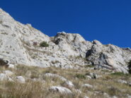 dopo l'ultimo boschetto, si raggiunge un largo canale