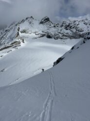 Qui meglio, quasi in cima!