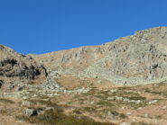 Cresta Ciriunda con discesa nel canalone senza difficoltà 