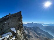 Il tratto più delicato dove è più sicura una calata