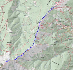 mappa fraternali e traccia gps