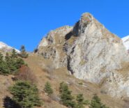 canale sud-ovest per raggiungere la cima