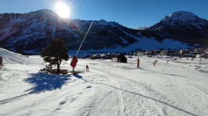 Anche in basso ottima copertura