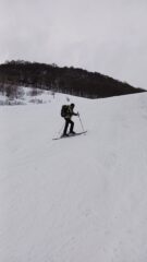 Primo tratto sulle piste sopra Limonetto