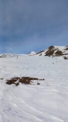 Verso le cascine du Culinat 1785m.