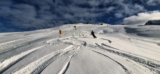 Ultime curve in fresca prima di prendere la pista