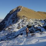 Al colletto tra anticima e La Rossa